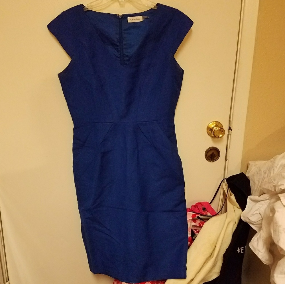 Royal Blue Dress